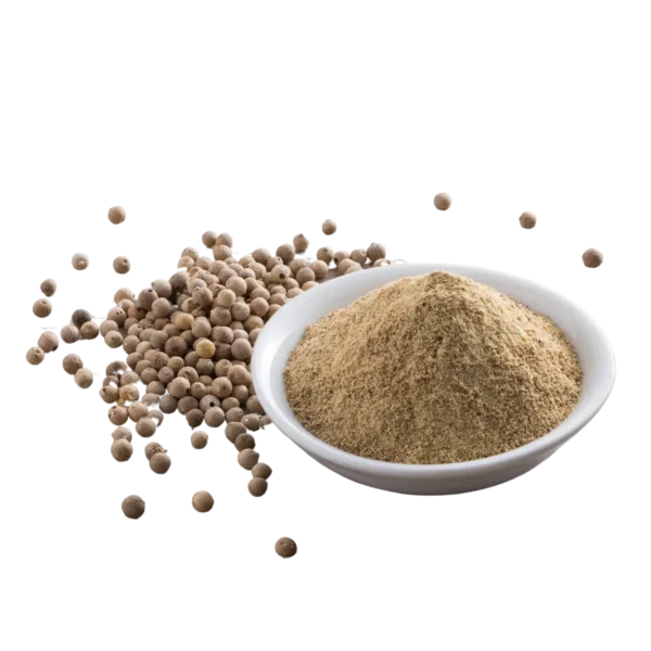 Pimienta blanca molida