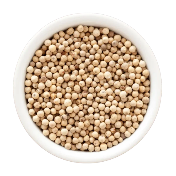 pimienta blanca en grano