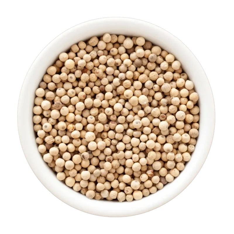 pimienta blanca en grano