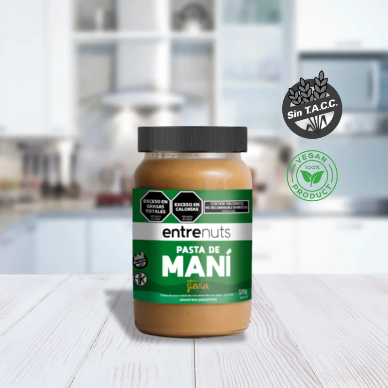 Pasta de Mani con Stevia