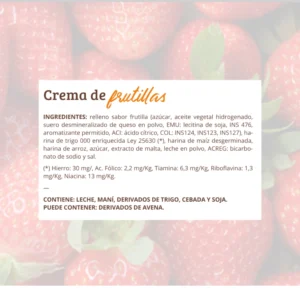 Almohaditas de Frutilla