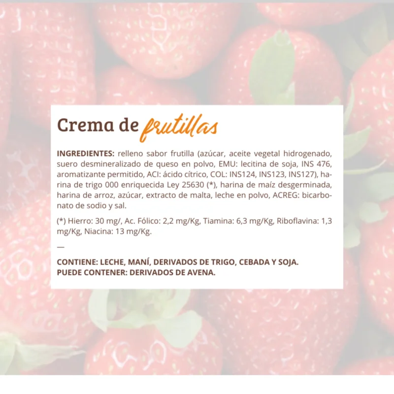 Almohaditas de Frutilla